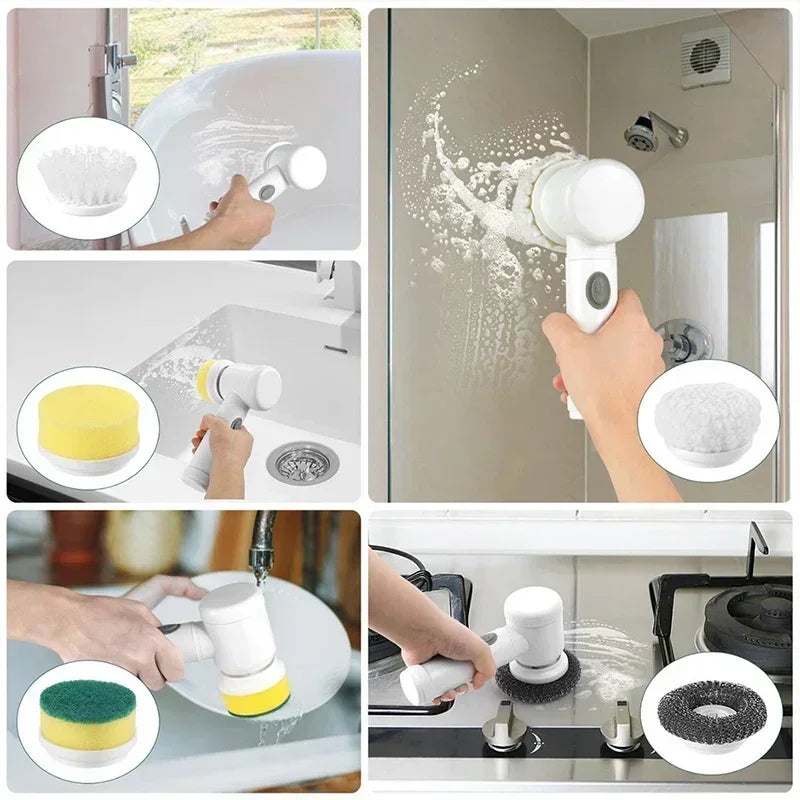SparkleSpin Pro Cordless Electric Scrubber